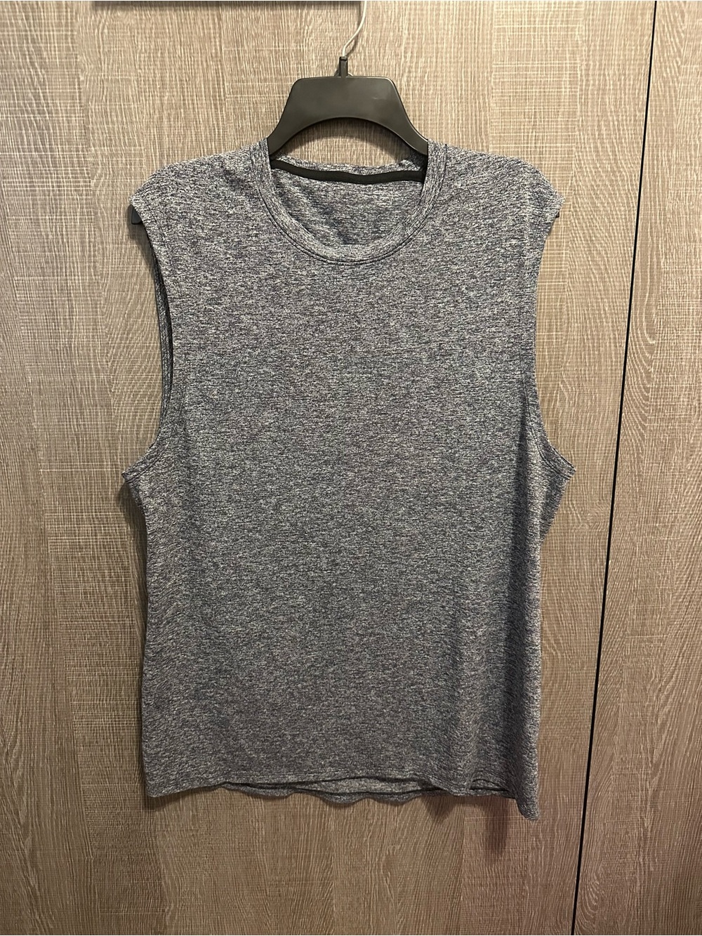 lululemon athletica Men's Heathered Gray Muscle Tank